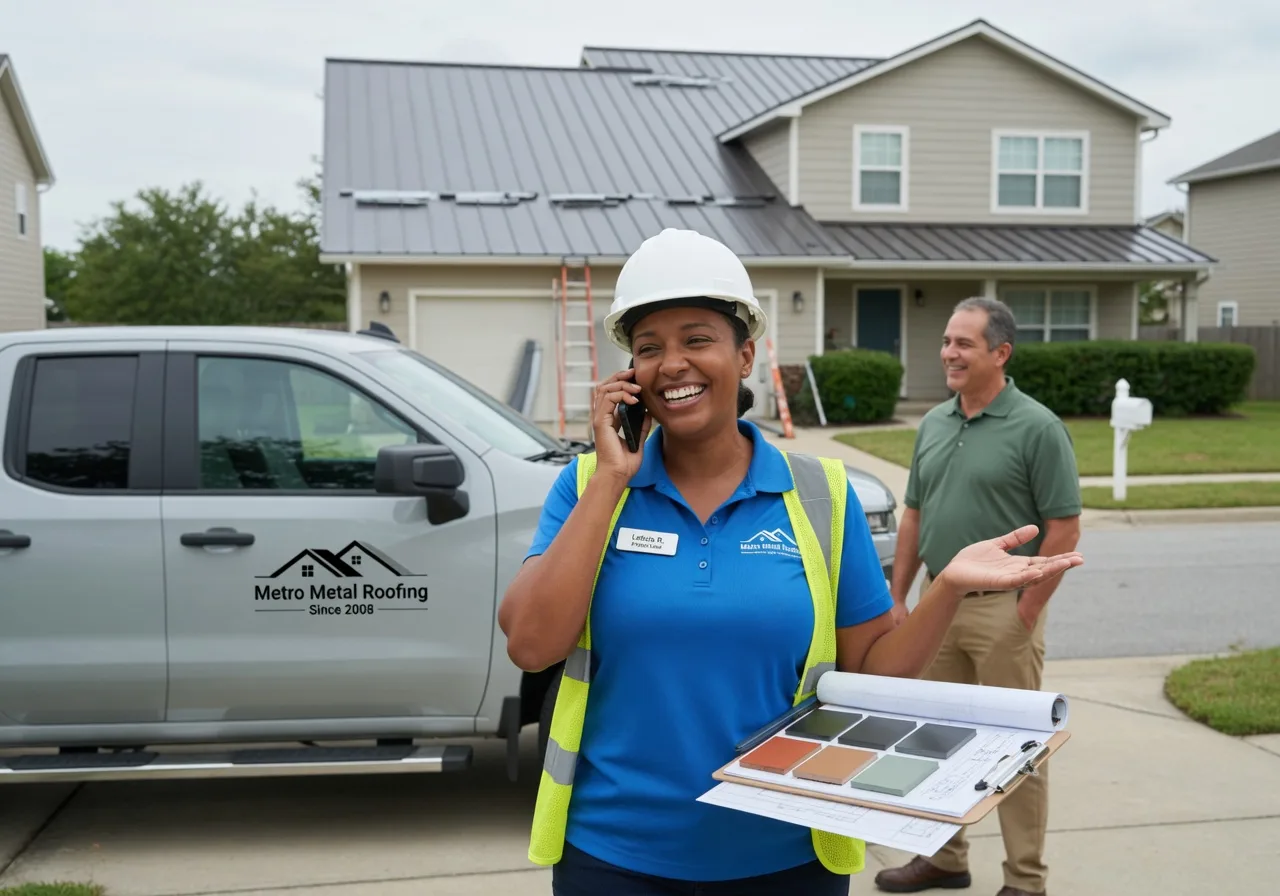 Storm Damage Metal Roof Repair in Water Valley, KY